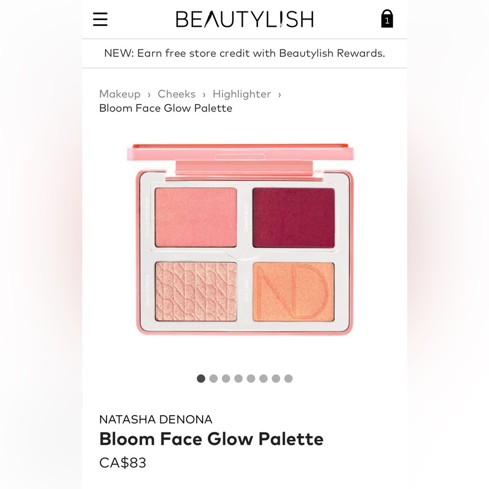 Natasha Denona Bloom Cheek Palette